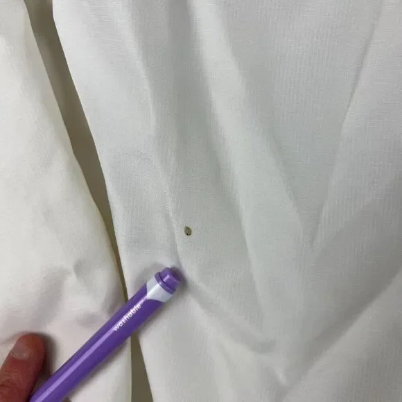 Vtg 90s Saints Reebok Spellout 1/4 Zip Windbreaker Jacket Mock Neck Men's M* NFL - Picture 3 of 12